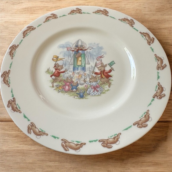 Vintage 1984 Royal Doulton Bunnykins Set - Picture 7 of 9